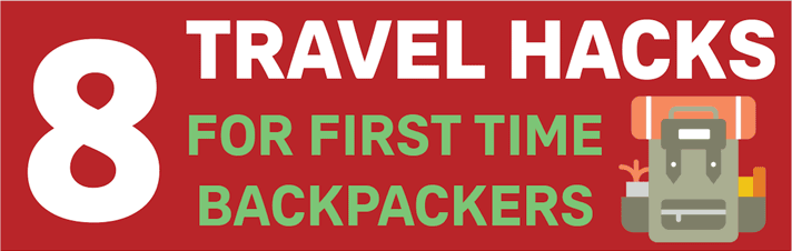 8 Travel Hacks for First Time Backpackers