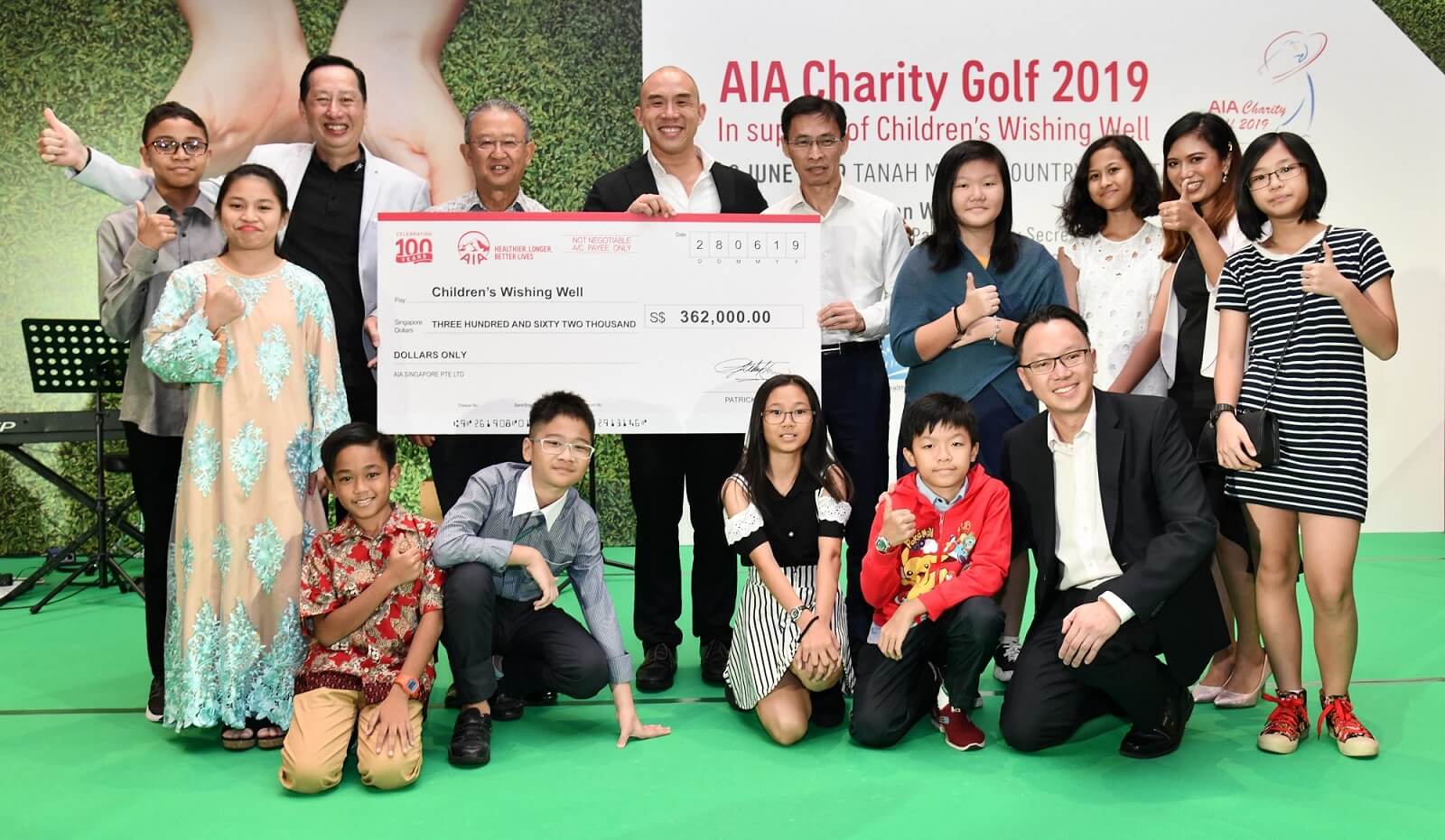 Aia Singapore Raises More Than S 360 000 To Enable Healthier Longer Better Lives Amongst Less Privileged Families